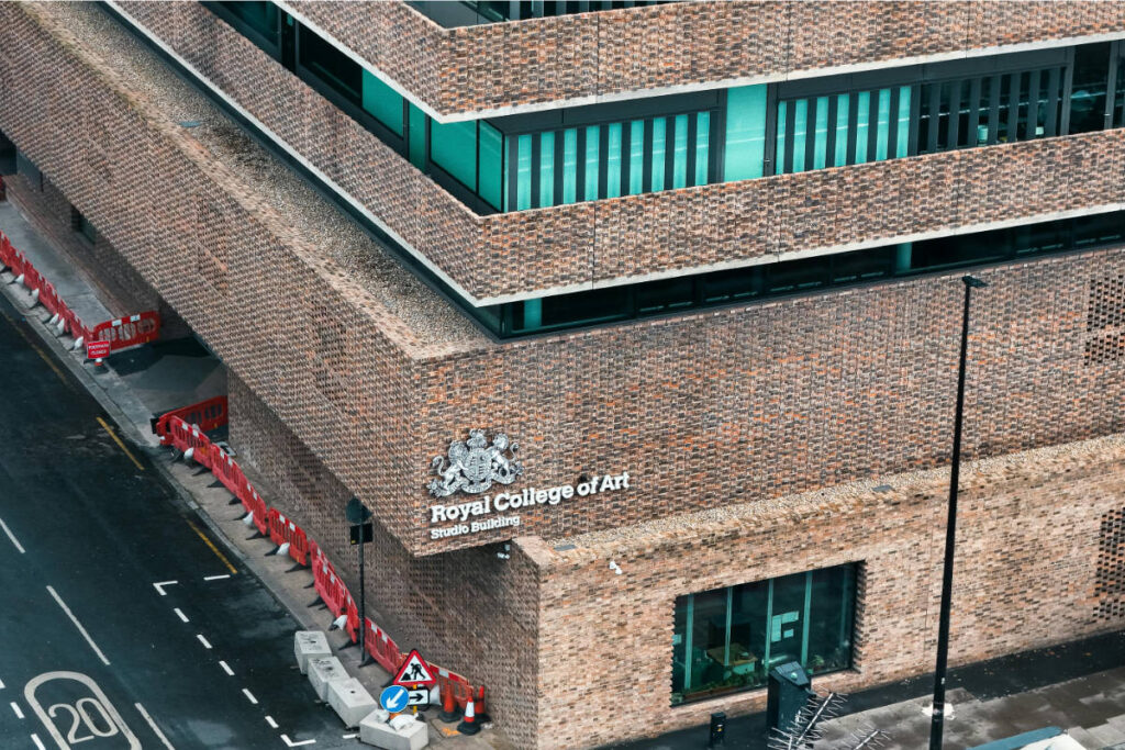royal college of art building in battersea london