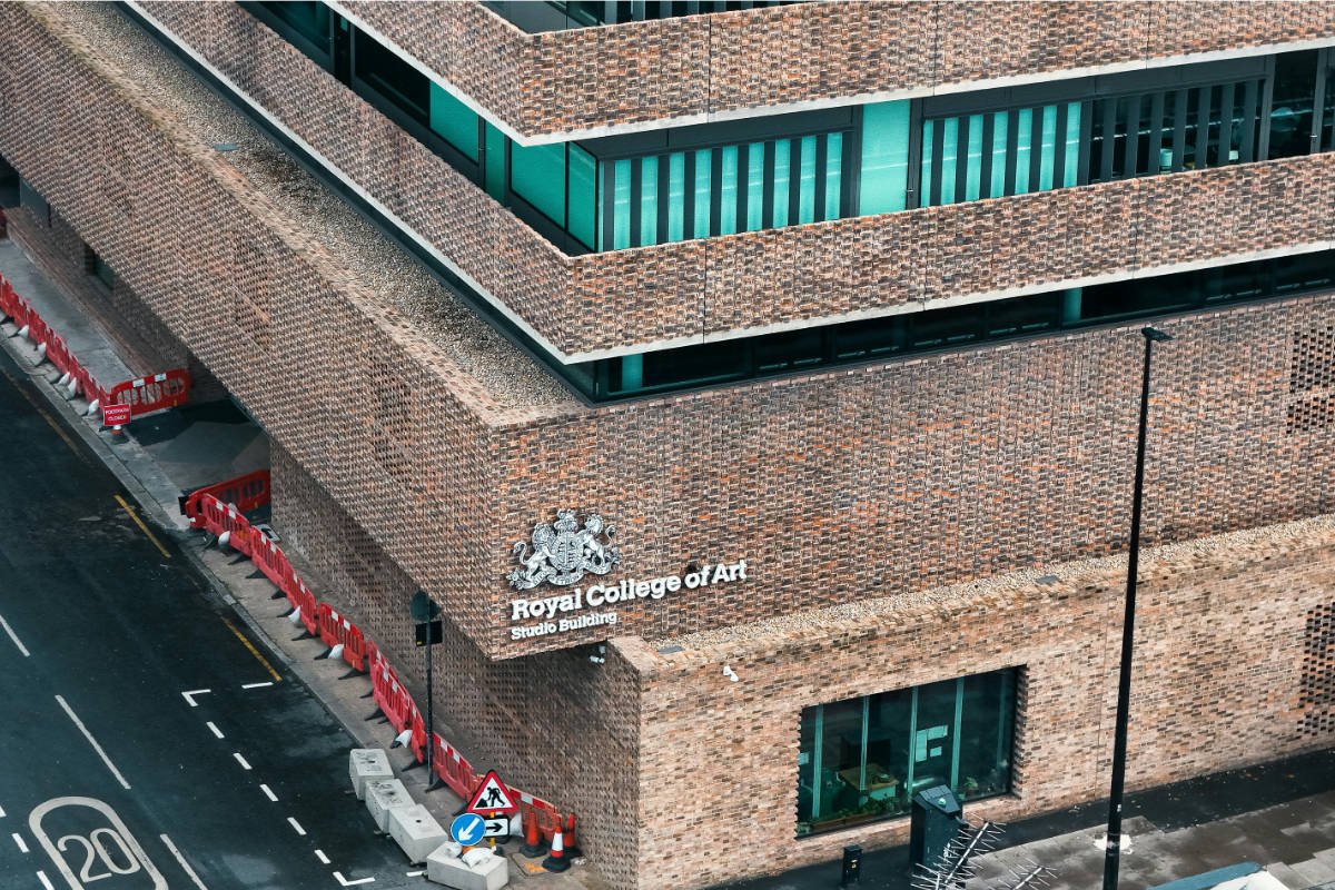 royal college of art building in battersea london